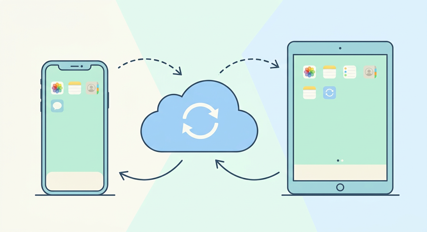 iCloud Sync illustration